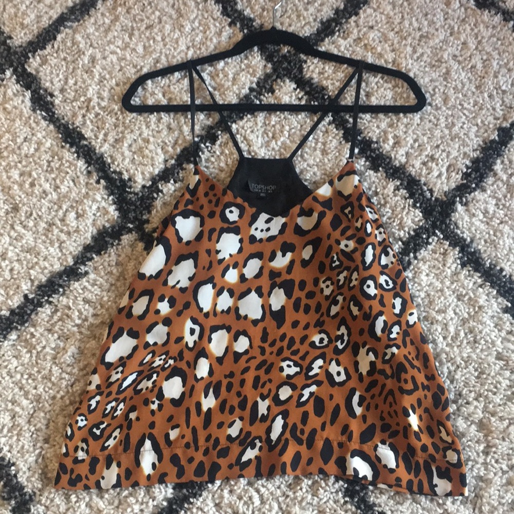 Topshop Top-animal print